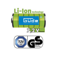 Güde Akku-Gartenpflege-Set GPS 7.2V-1.5 Li-Ion 6