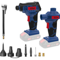 Güde Akku Kompressor u. Luftpumpenset KLS 18-0 6