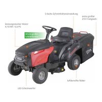 Güde Benzin Aufsitzrasenmäher GAR 685 T 5