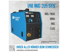 Güde Universalschweissgerät Uni-Mig 205 SYN
