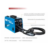 Güde Schweissgerät Synergic MIG/MAG, Elektroden, F