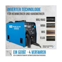 Güde Schweissgerät Synergic MIG/MAG, Elektroden, F