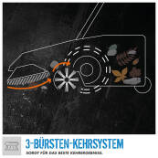 Güde Kehrmaschine GKM 650 3 Bürsten System