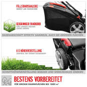 Güde Benzin Rasenmäher BIG WHEELER 514.3 R LI-ES