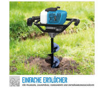 Güde Benzin Motor Erdbohrer GE 1450.1