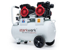 Starkwerk Flüsterkompressor Druckluftkompressor Kompressor Silent SW 457/10 Pro Ölfrei