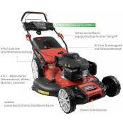 Güde Benzin Rasenmäher Big Wheeler 554.3 R