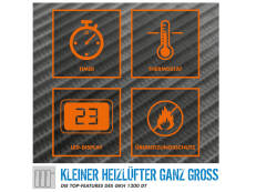 Güde Keramik Heizlüfter GKH 1200 DT