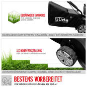Güde Benzin Rasenmäher ECO WHEELER 412.2 P