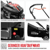 Güde Benzin Rasenmäher ECO WHEELER 412.2 P