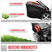 Güde Benzin Rasenmäher ECO WHEELER 464.4 R LI-ES