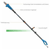 Güde Teleskop Astkettensäge GAK 7118.1