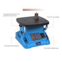 Güde Spindel-Bandschleifmaschine GSBSM 500 2