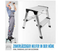 Güde Aluminium Trittleiter GAT 2S