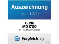 Güde Mauernut- & Dehnfugenfräse Schlitzfräse MD 1700 inkl. Zubehör