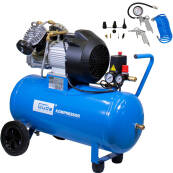 Güde Druckluft Kompressor Set 400/10/50 12 tlg.