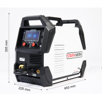 Starkwerk Schutzgas Schweissgerät 5-IN-1 Synergic MIG/M