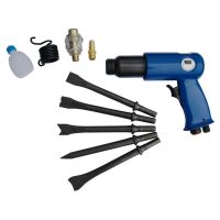 Güde Druckluft Meißelhammer Set 9 teilig 2