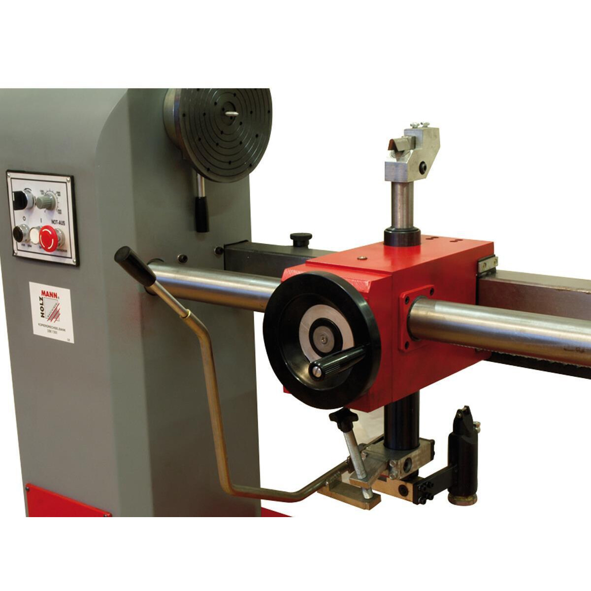 Holzmann D510F Drechselbank – Profi-Drechselmaschine Mit Frequenzumformer & LCD, 230V, 735W, Für Anspruchsvolle Holzarbeiten