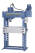 BERNARDO Hydraulische Werkstattpresse mit verschiebbarem Zylinder BHP 150