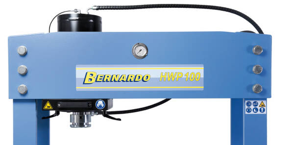 BERNARDO Hydraulische Werkstattpresse mit verschiebbarem Zylinder HWP 160