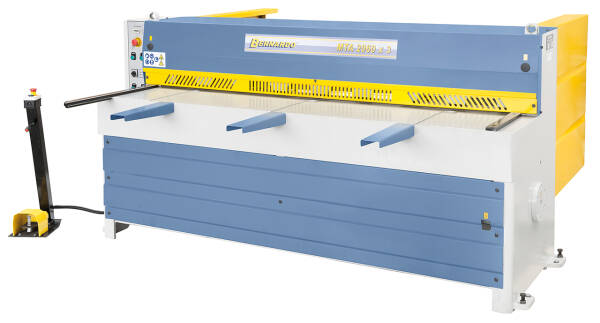 BERNARDO Motorische Tafelscheren MTA 2060 x 3 mm mit man. Hinteranschlag