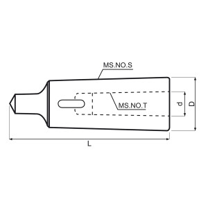 BERNARDO Spannmittel für Werkzeuge Reduzierhülse MK 6 / 5