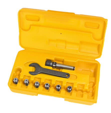 BERNARDO Fräser- Spannzangenfutter-Set ER 16, MK 2, 3 - 10 mm