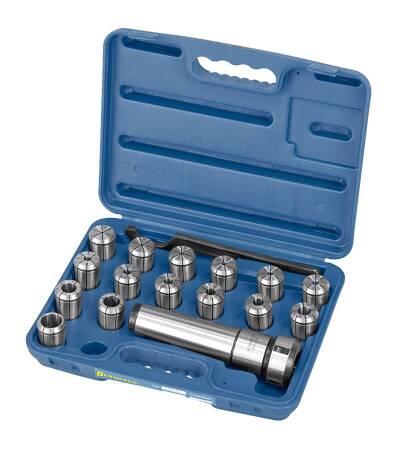 BERNARDO Spannmittel für Werkzeuge Fräser - Spannzangenfutter OZ-Set, MK 5, 3 - 25 mm
