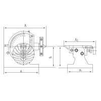 Bernardo Rundtische/Schwenktische/Kreuztische Halbuniversal-