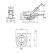 BERNARDO Zweiachs- Maschineschraubstock GS 150