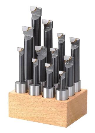 BERNARDO Bohrwerkzeuge Bohrstangensatz 18 mm, 12-tlg.