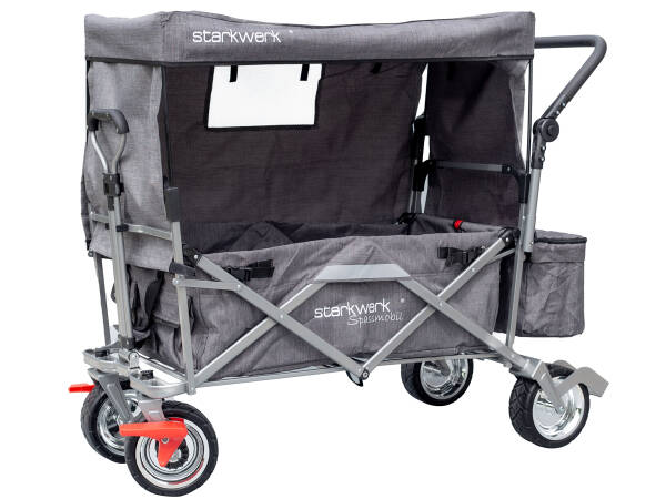 Starkwerk faltbarer Bollerwagen SW 750 Grau