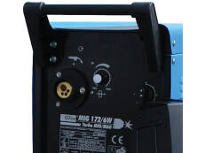 Güde Schutzgas Schweißgerät MIG MAG 172/6W inkl. 5 kg Schweißdraht und Schweißhelm