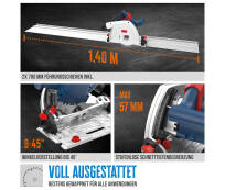 Güde Tauchkreissäge TS 57-1400 KE Set