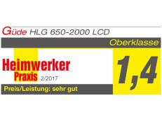 Güde Heissluftgebläse HLG 650-2000 LCD