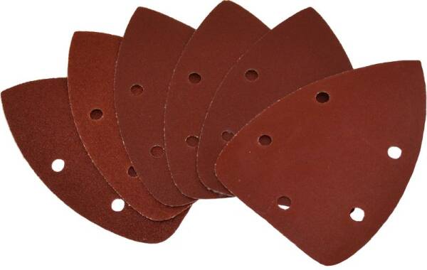 GÜDE DELTA-KLETT-SCHLEIFPAPIER-SET 6 TLG. - 140x102mm