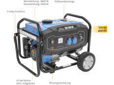 Güde Benzin Stromerzeuger GSE 3701 RS
