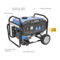 Güde Benzin Stromerzeuger GSE 4701 RS 2