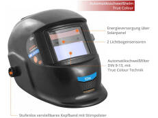 Güde Automatischer Schweißhelm GSH-TC-2